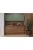Eszter 200 cm konyhabútor Sonoma korpusz, ezüst tölgy alsó és füstzöld felső elemekkel