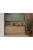 Eszter 200 cm konyhabútor Sonoma korpusz, világos tölgy alsó és füstzöld  felső elemekkel
